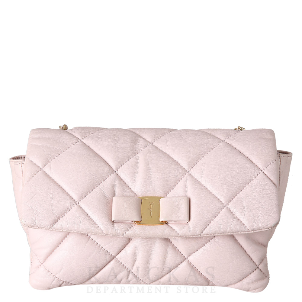 FERRAGAMO(USED)페레가모 21E767 바라리본 체인 숄더백